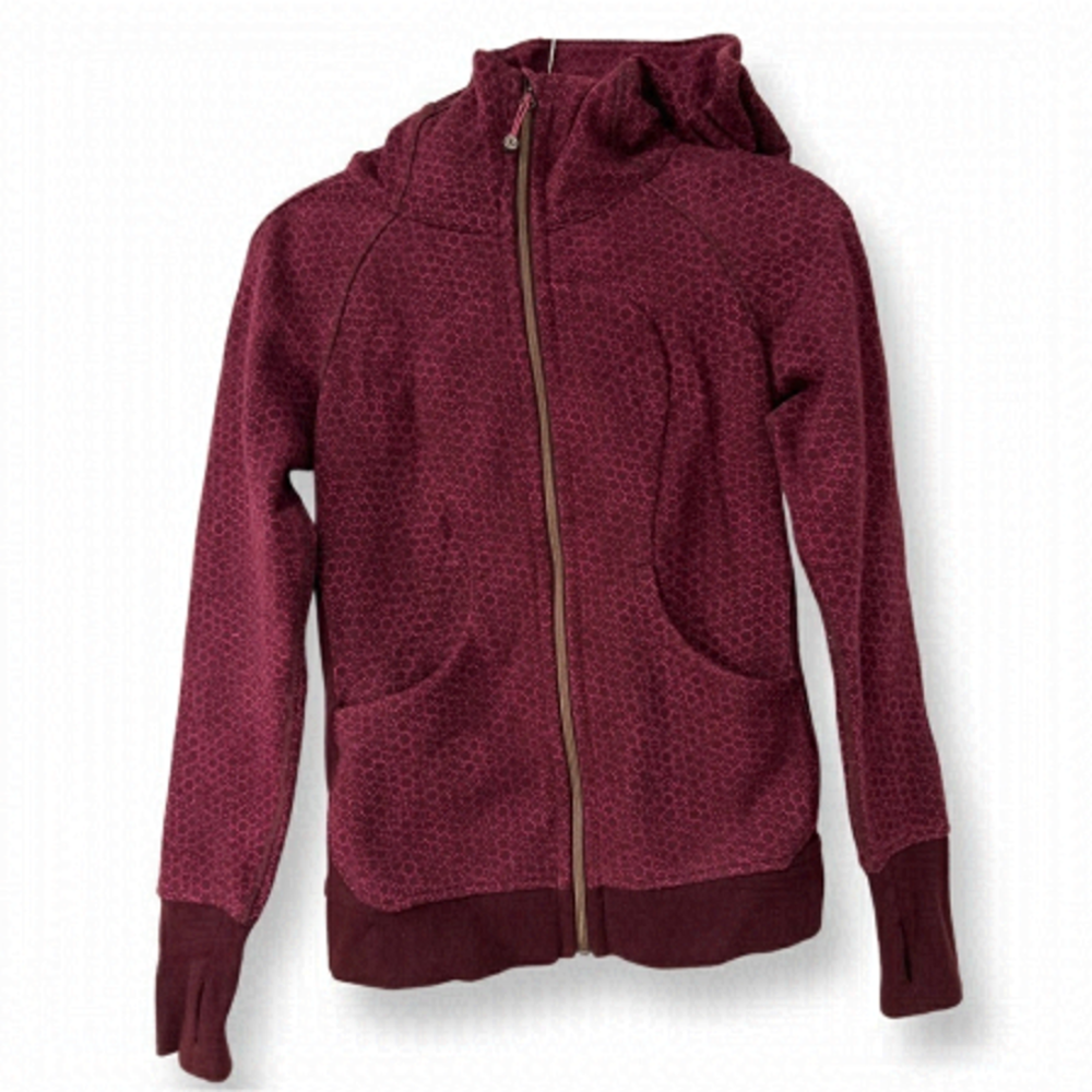 Lululemon scuba hoodie maroon size 4